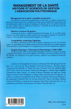 Management de la santé : nouvelles perspectives