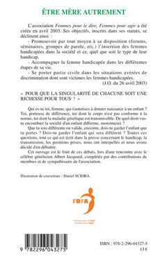 Etre mère autrement: Handicap et Maternité