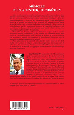 Mémoire d'un scientifique chrétien