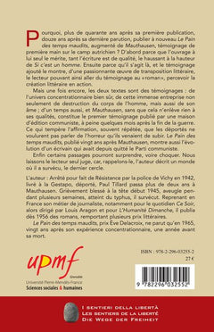 Le pain des temps maudits