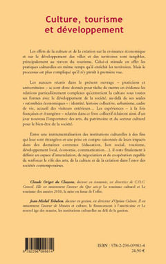 Culture, tourisme et développement
