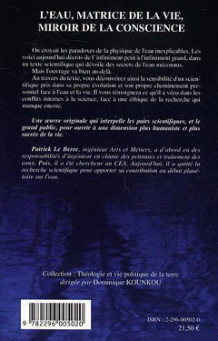 L'eau, matrice de la vie, miroir de la conscience