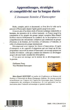 Apprentissages, stratégies et compétitivité sur la longue durée: L'étonnante histoire d'Eurocopter