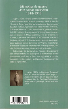 Mémoires de guerre d'un soldat américain 1918-1919