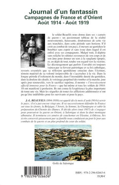 Journal d'un fantassin
