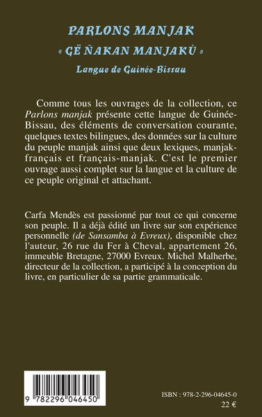 Parlons Manjak: Langue de Guinée-Bissau