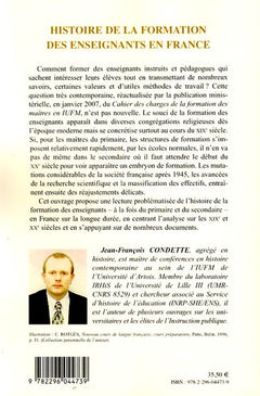 Histoire de la formation des enseignants en France