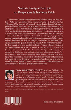 Stefanie Zweig et l'exil juif au Kenya sous le Troisème Reich