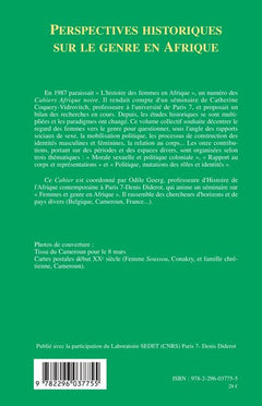 Perspectives historiques sur le genre en Afrique