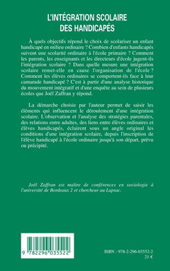 L'intégration scolaire des handicapés