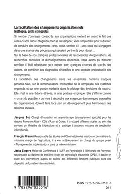 La facilitation des changements organisationnels