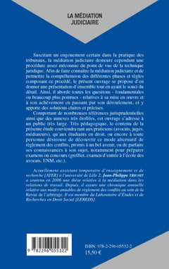 La médiation judiciaire