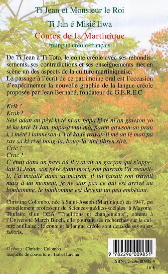 Ti Jean et Monsieur le Roi / Ti Jan et Misié liwa