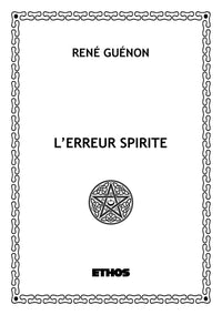L'erreur spirite