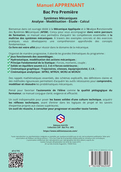 Manuel APPRENANT Bac Pro Première