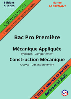 Manuel APPRENANT Bac Pro Première