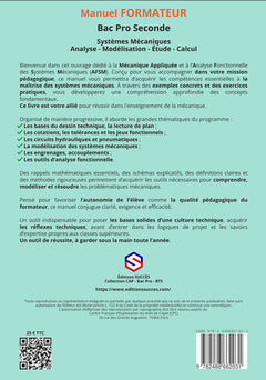 Manuel FORMATEUR Bac Pro Seconde
