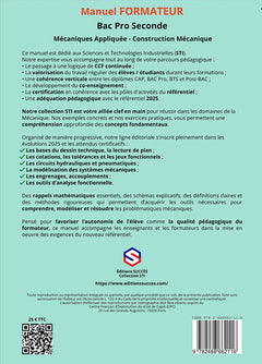 Manuel FORMATEUR Bac Pro Seconde
