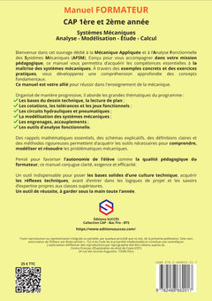 Manuel FORMATEUR CAP 1ère et 2ème année
