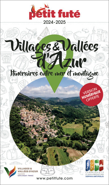 Guide villages & vallées d'Azur 2025 Petit Futé