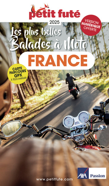Guide balades à moto France 2022 Petit Futé