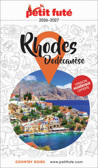 Guide Rhodes - Dodécanèse 2026 Petit Futé