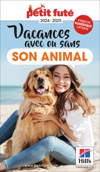 Guide vacances avec ou sans son animal 2024 Petit Futé