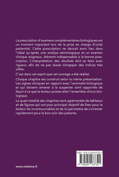 Interprétation des examens biologiques, 3e éd.