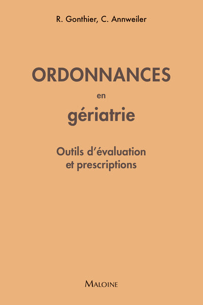 Ordonnances en gériatrie 2022