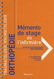 Orthopédie. Traumatologie. Rhumatologie