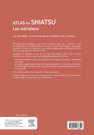 Atlas du shiatsu : Les méridiens