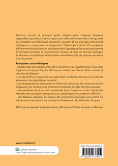 Bates : examen physique et interrogatoire du patient