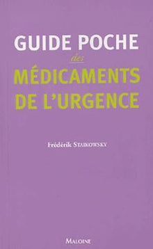 Guide poche des médicaments de l'urgence