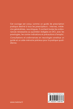 Consultations et ordonnances en neurologie, 2e éd.