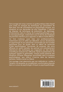 Consultations en psychologie clinique