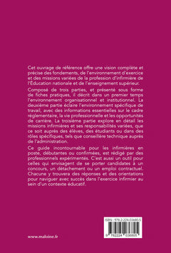 Infirmière de l'Education nationale et de l'enseignement supérieur: Exercice et missions