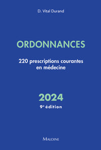 Ordonnances 2024, 9e éd.