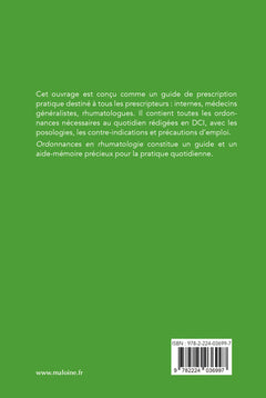 Ordonnances en rhumatologie 2025, 2e éd.
