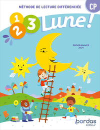 1, 2, 3, lune - méthode de lecture CP - 2024