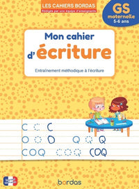 Mon cahier d'écriture - GS
