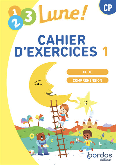 1, 2, 3, lune - Méthode de lecture CP - Cahier d'exercices N°1 - élève