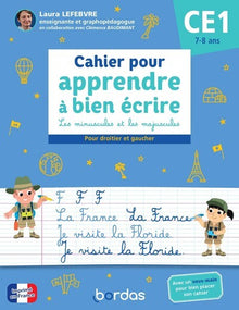 Cahier pour apprendre à bien écrire CE1