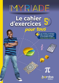 Myriade Le cahier d'exercices pour tous 5e