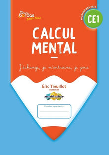 Cahiers Bordas pour tous - Calcul mental CE1 - 2025