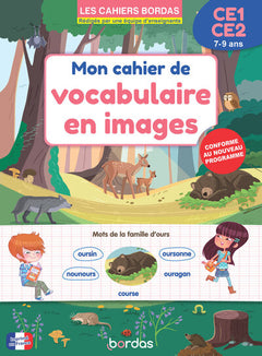 Mon cahier de vocabulaire en images CE1-CE2