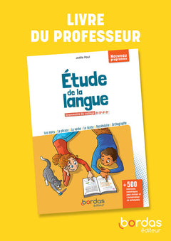 Étude de la langue Collège - 2026 - Livre du professeur