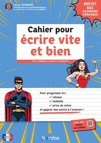 Cahier pour écrire vite et bien