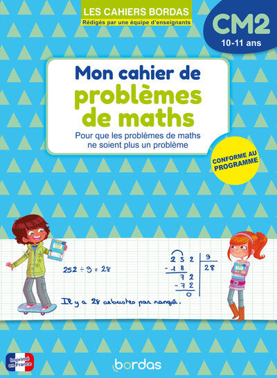 Mon cahier de problèmes de maths CM2