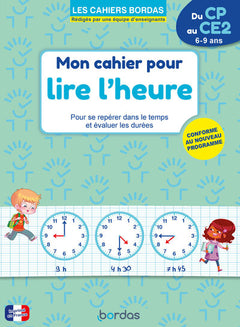 Mon cahier pour lire l'heure