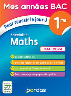 Mes années Bac - Spécialité Maths 1ère